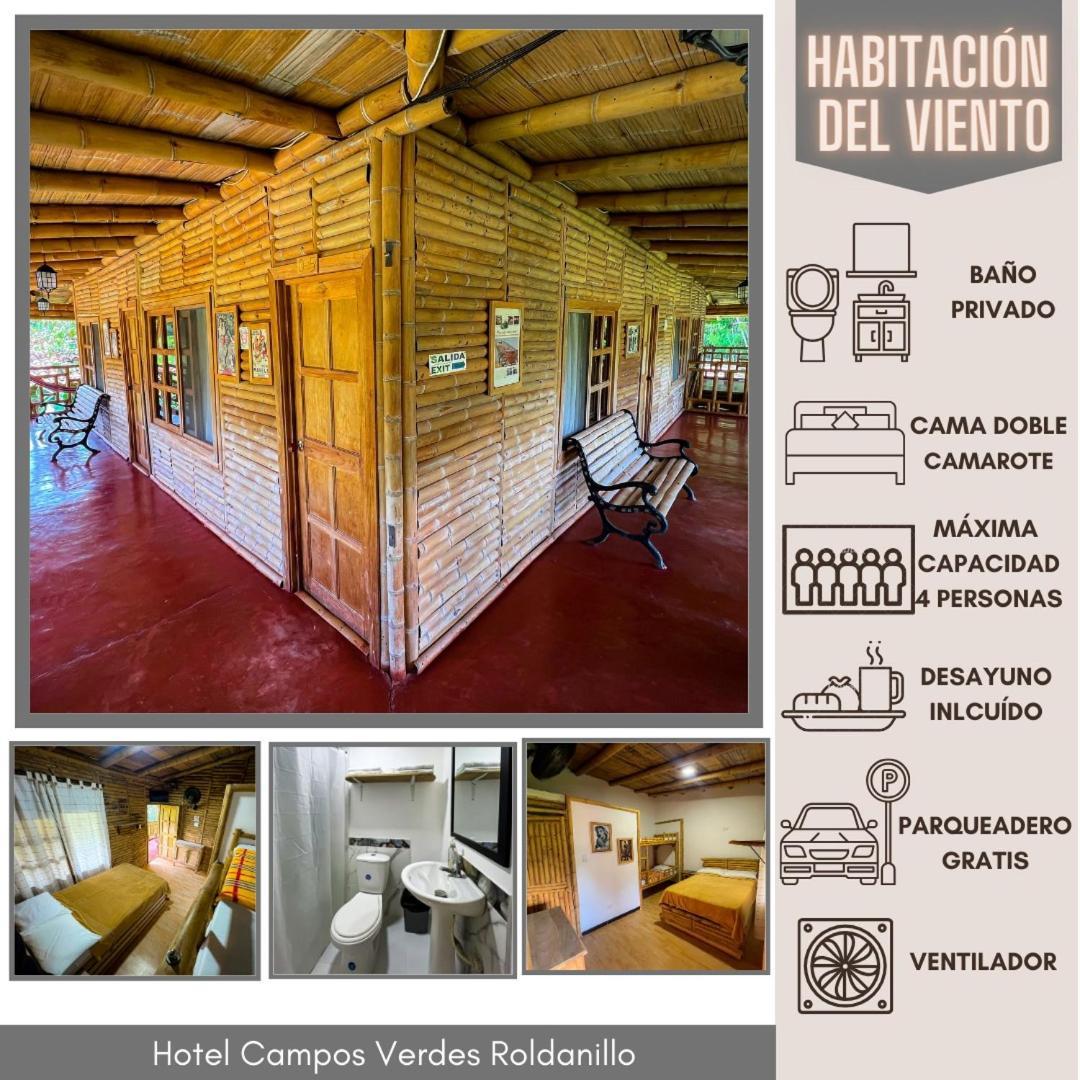 Hotel campestre campos verdes Roldanillo Exterior foto